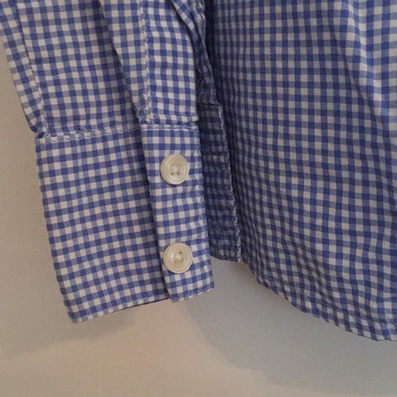 Gap Checkered Long Sleeve Button Down - Picture 5 of 5
